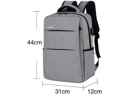 Рюкзак для ноутбука Infinix рюкзак для ноутбука серый